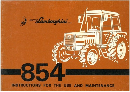 Lamborghini tractor 854 - lamborghini,