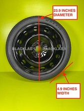 EMERGENCY SPARE TIRE 125/70-17