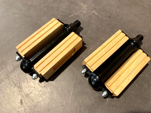 Custom bicycle pedals wood - custom,