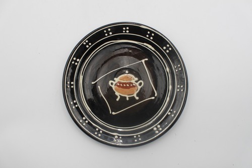Mary wondrausch slipware plate - mary,
