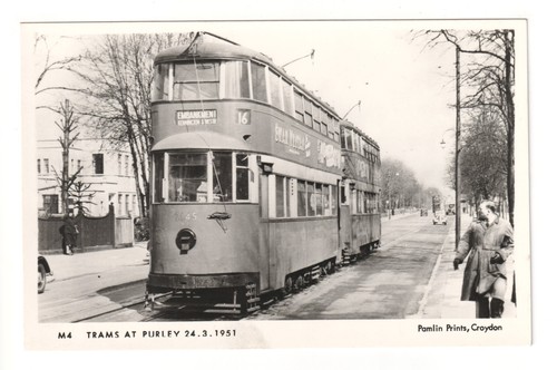 Trams purley 1951 - at,