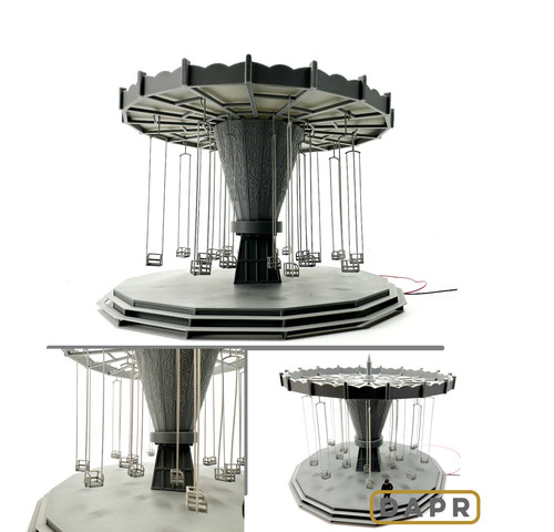 Dapr scale model - scale, scenery