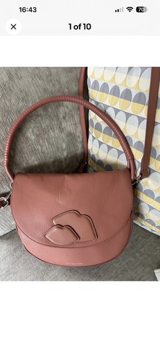 Lulu guinness leather - leather, handbag