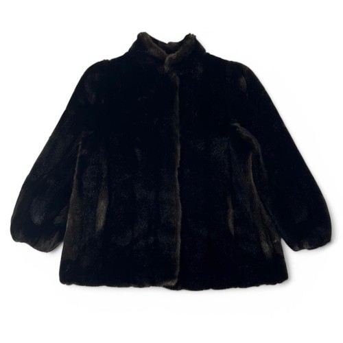 Y2k vintage faux fur - , dark