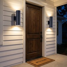 2 Pack 14'' Outdoor Wall LED