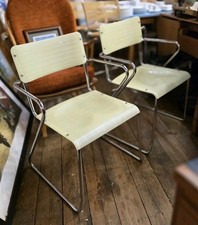 Vintage Italian Chrome  Steel