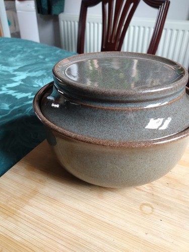 Denby greystone small - small, lidded