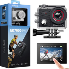 AKASO EK7000 Pro 4K Action Camera - Touch Screen EIS Adjustable View Angle 40M W