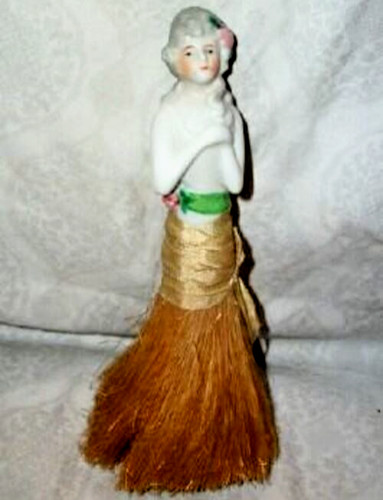 1920s porcelain flapper half - porcelain,