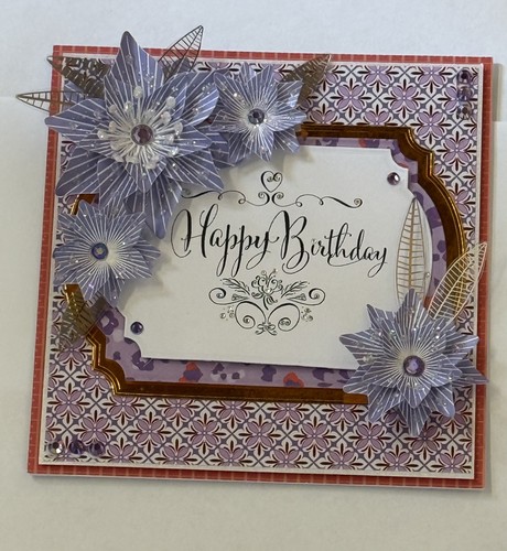 Luxury boxed handmade card - handmade,
