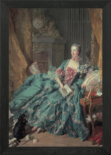 Madame pompadour portrait - pompadour,