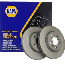 NAPA Front Brake Discs Pair
