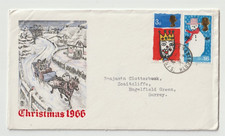 1/12/1966 UK GB FDC -