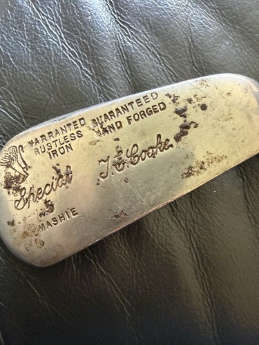 Mashie hickory club - by, cooke