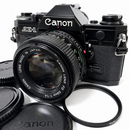 Canon black new fd - w/,