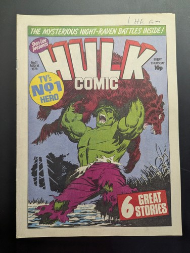 Hulk comic may 16th - no,