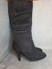 Barratts Grey Suede-Effect