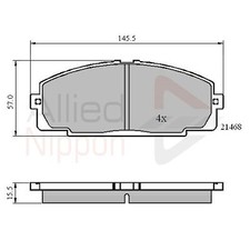 Brake Pads Set For Toyota