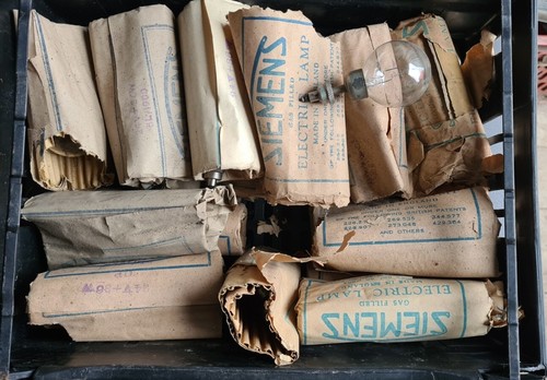 Siemens vintage bulbs - vintage, ww2