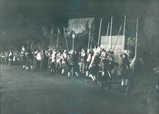 1977 Scarborough Sealed Knot Pike men 9x6.5" Press Photos