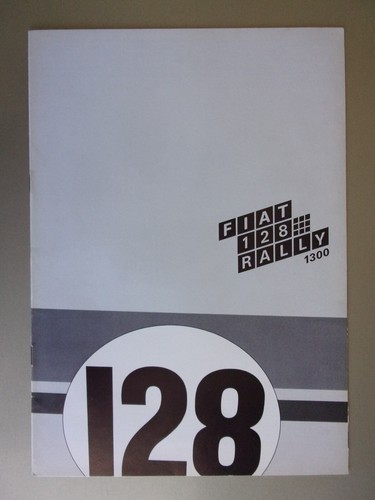Fiat 128 rally 1300 - 1300, 1971
