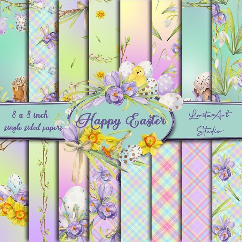 Happy easter - easter, paper