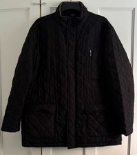Mens Black Thomas Nash Quilted