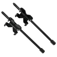 HEAVY DUTY COIL SPRING COMPRESSOR WITH SUSPENSION CLAMPS - 370MM TOOL FOR CARS