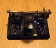 Vintage Two-hole office drilling machine -