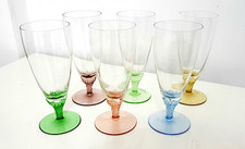 Multi colour vintage retro set