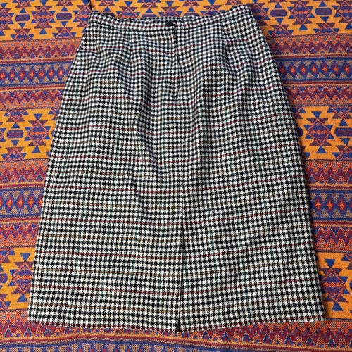 Vintage wool blend skirt 18 - skirt,
