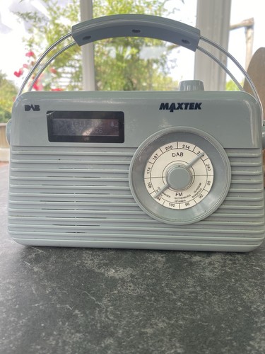 Maxtek grey retro dab - retro, radio