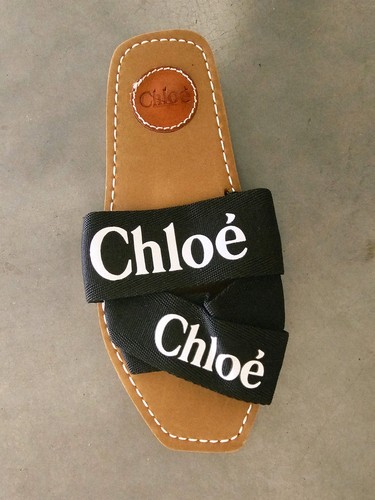 Chloe woody sandal - sandal, off