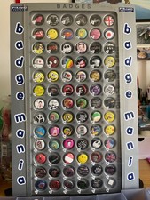 Button Pinback Pins/Pin Badges. Genuine Collectable Rare Vintage Memorabilia