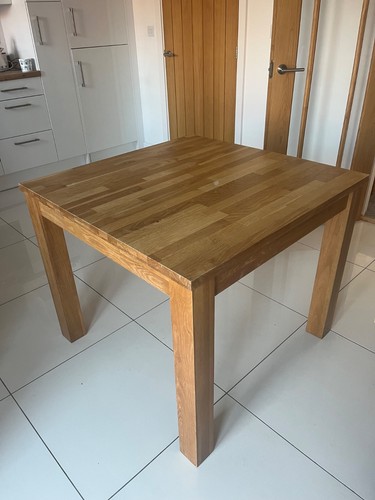 Solid wood chunky dining - solid,