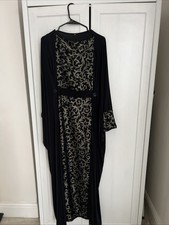 Elegant Batwing Black And Gold