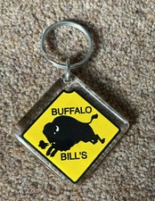 Buffalo Bills American Football Key Ring Fob Chain NFL Super Bowl Genuine Sport