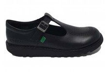 Kickers Girls Shoes Black