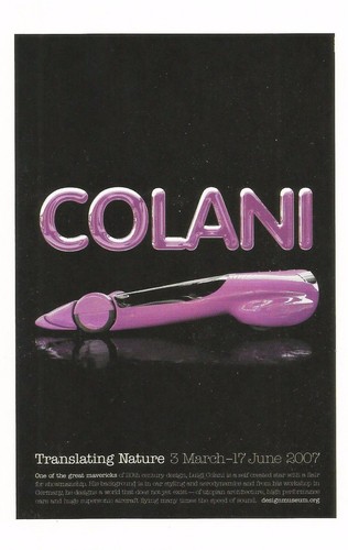 Postcard luigi colani - postcard,