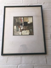 David Hazelwood Original Mixed Media Artwork 1981