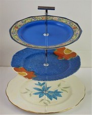 Vintage 1950s 3 Tier Art Deco