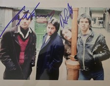 THE STRANGLERS signed 20x25 cm