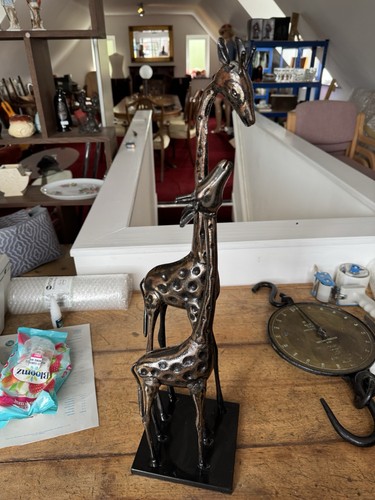 Vintage hammered metal - hammered,