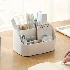 White Cosmetic Organizer