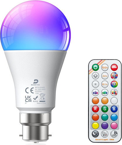 Colour changing light bulb - colour,