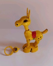Vintage GANTOY Muffin The Mule Yellow & Turnip Magnetic Ring Interactive 1950s 