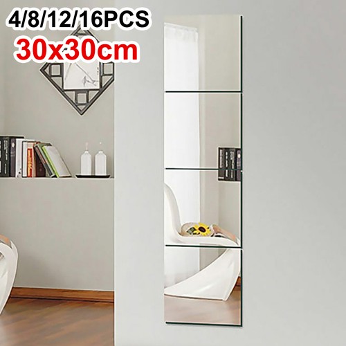 16pcs 30x30cm mirror - mirror, tiles
