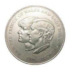 UK 1981 25p Crown – Charles