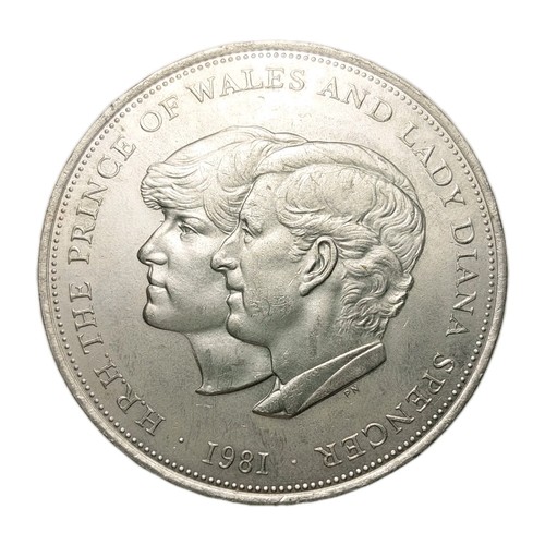 1981 25p crown charles - crown,