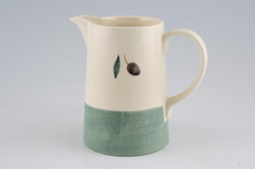 Poole fresco green jug - fresco,